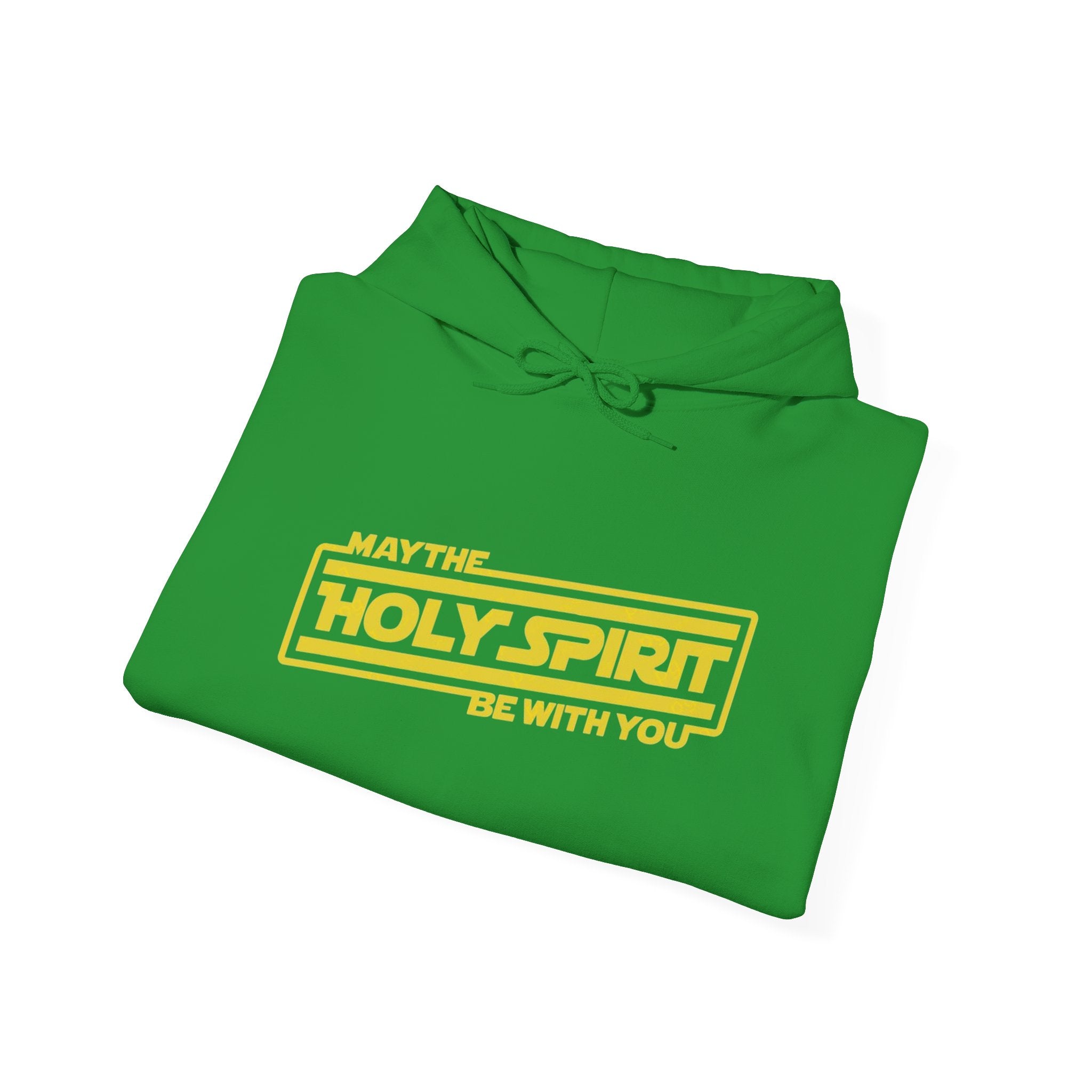 May the Holy Spirit Be With You Hoodie - Christian Star Wars Parody Hoodie Printify