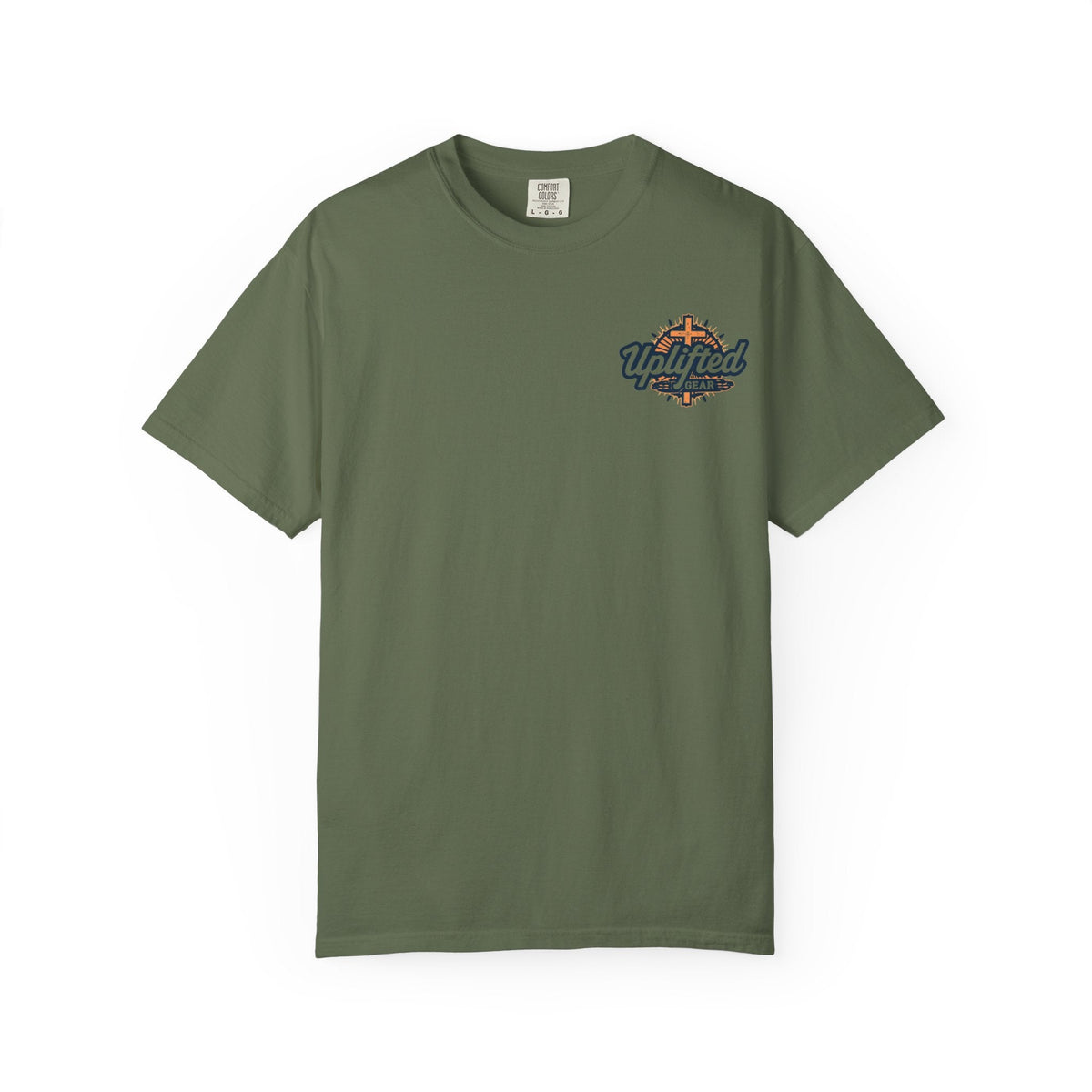 Jesus Is King T-shirt | Modern Typographic Cross Christian T-shirt Printify