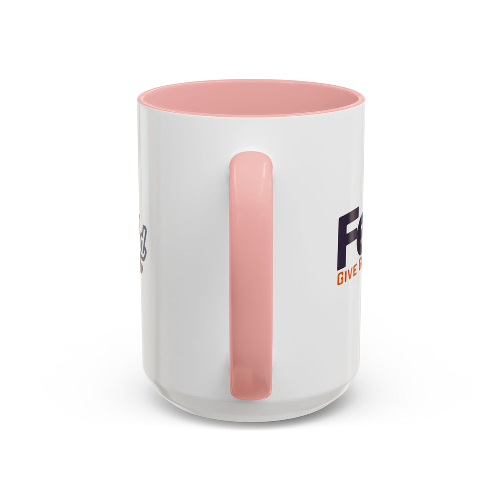 Funny Christian Coffee Mug — “Give God Control, HE Delivers” Accent Mug (11/15oz) Printify