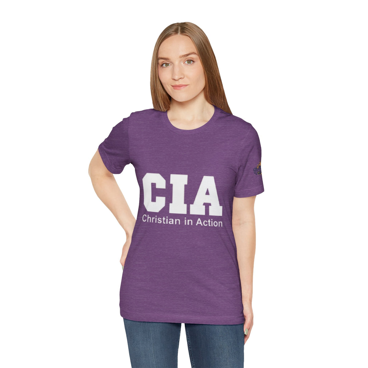 CIA Christian in Action T-shirt - Funny Faith Parody T-shirt - Mission Ready Apparel Printify