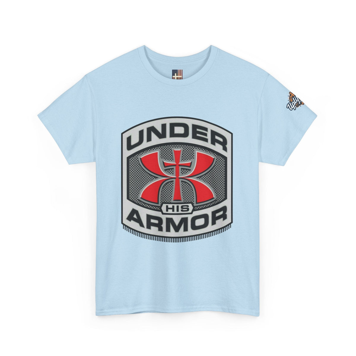 Under HIS Armor Christian T-Shirt — Faith-Inspired Under Armour Style Printify