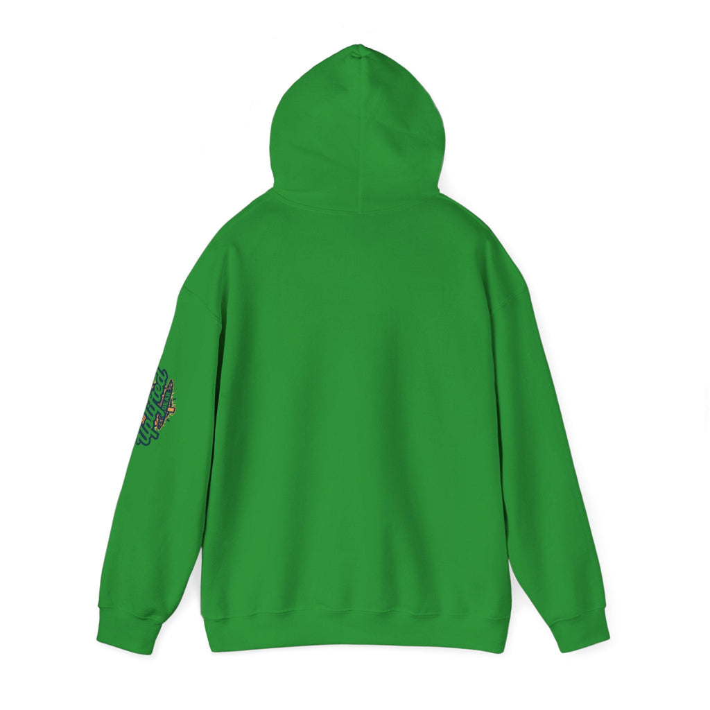 Faith Over Fear Hoodie – Graffiti Wall Christian Sweatshirt for Bold 2 Corinthians 5:7 Streetwear & Unshakable Faith Printify