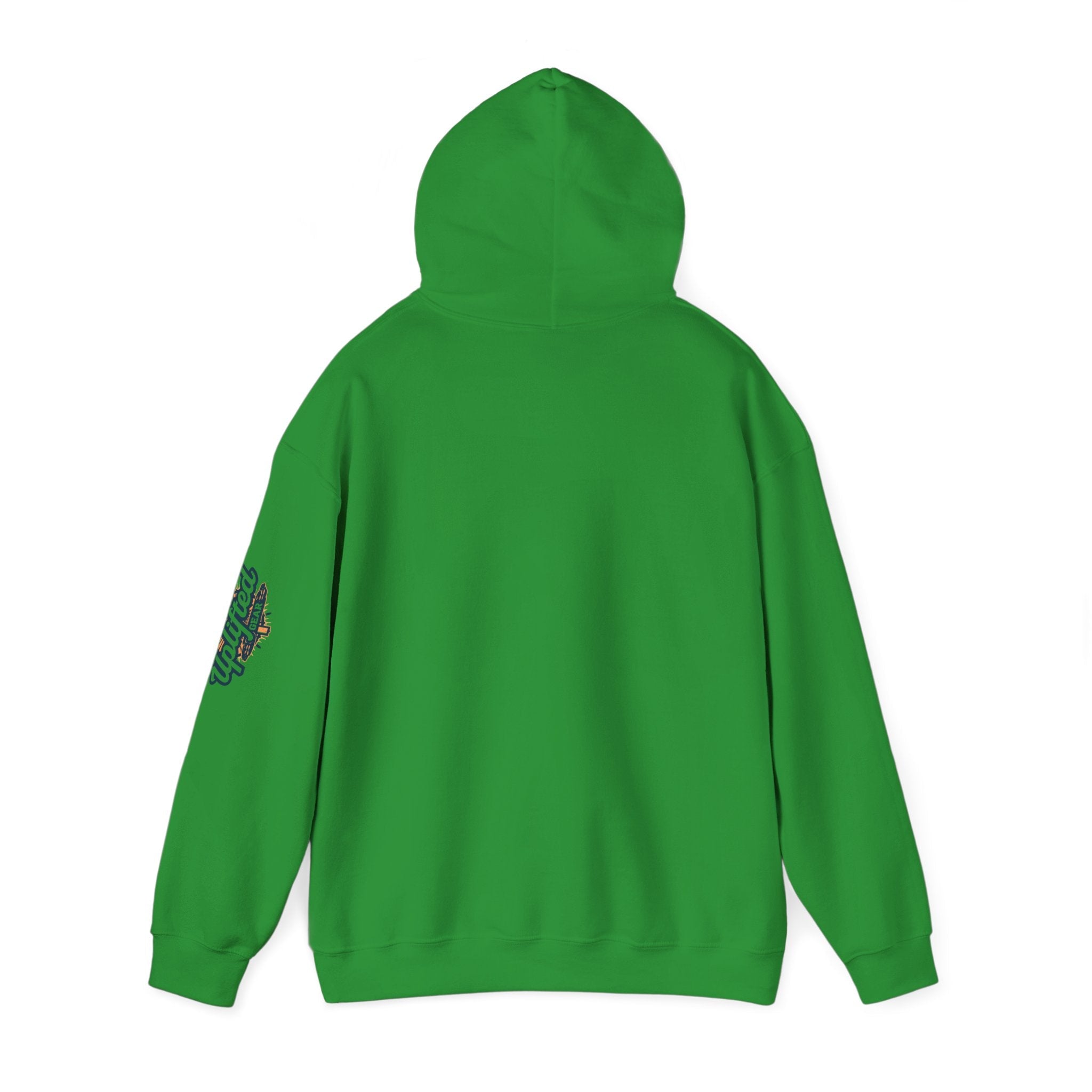 Faith Over Fear Hoodie – Graffiti Wall Christian Sweatshirt for Bold 2 Corinthians 5:7 Streetwear & Unshakable Faith Printify