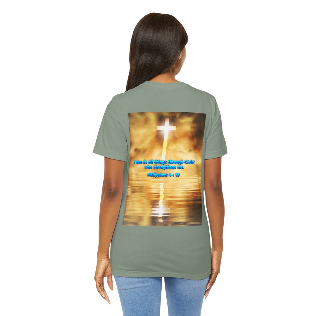 Unisex Tee Bible Verse - Philippians 4 : 13 Printify