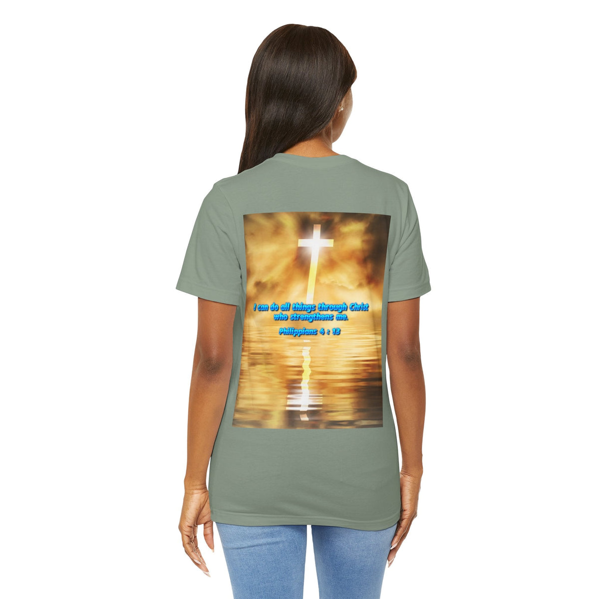 Unisex Tee Bible Verse - Philippians 4 : 13 Printify
