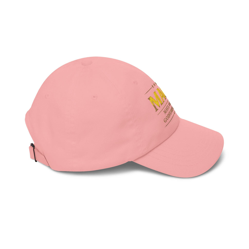 Dad Cap — "MAGA: Make America Godfearing Again" Embroidered Hat Printify