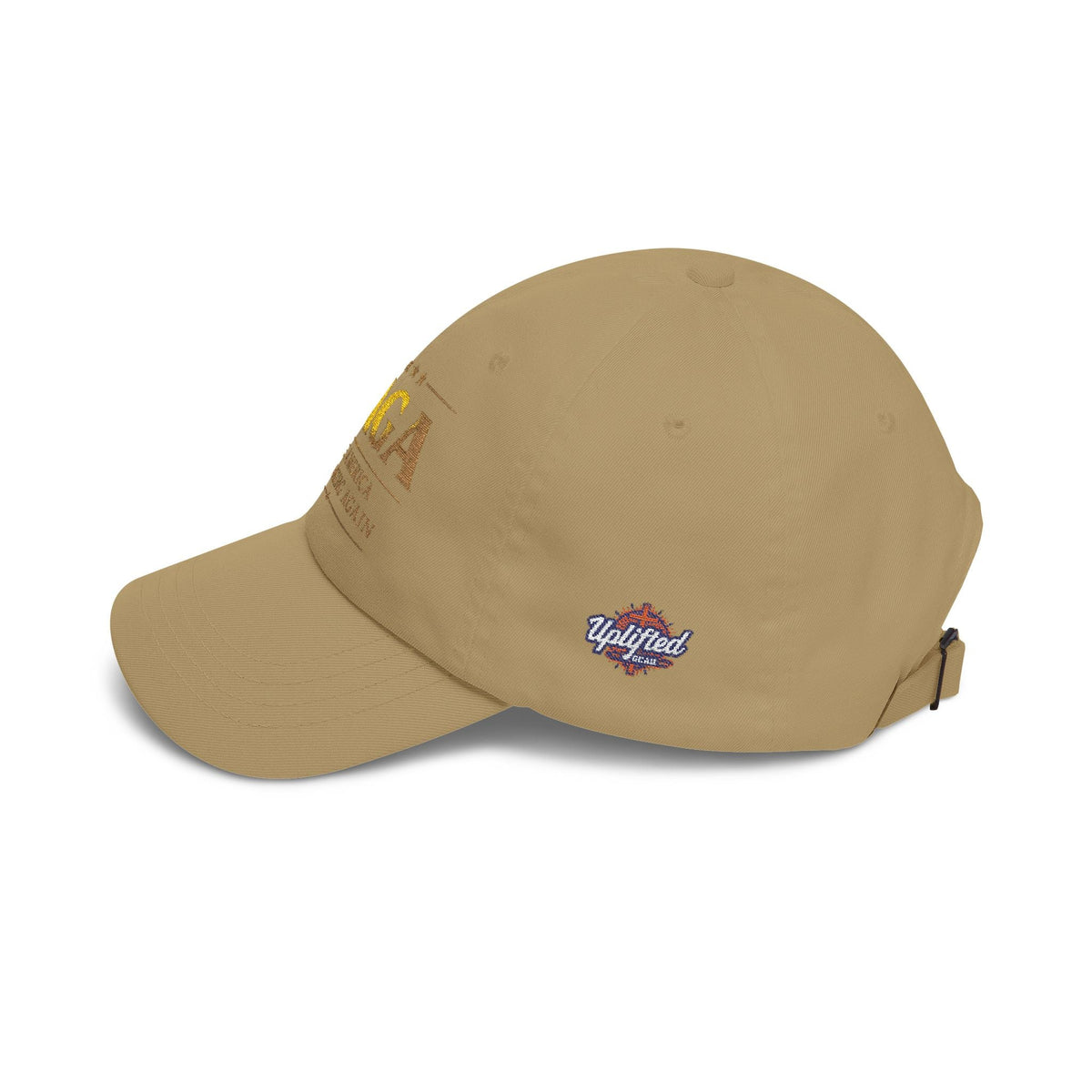 Dad Cap — "MAGA: Make America Godfearing Again" Embroidered Hat Printify