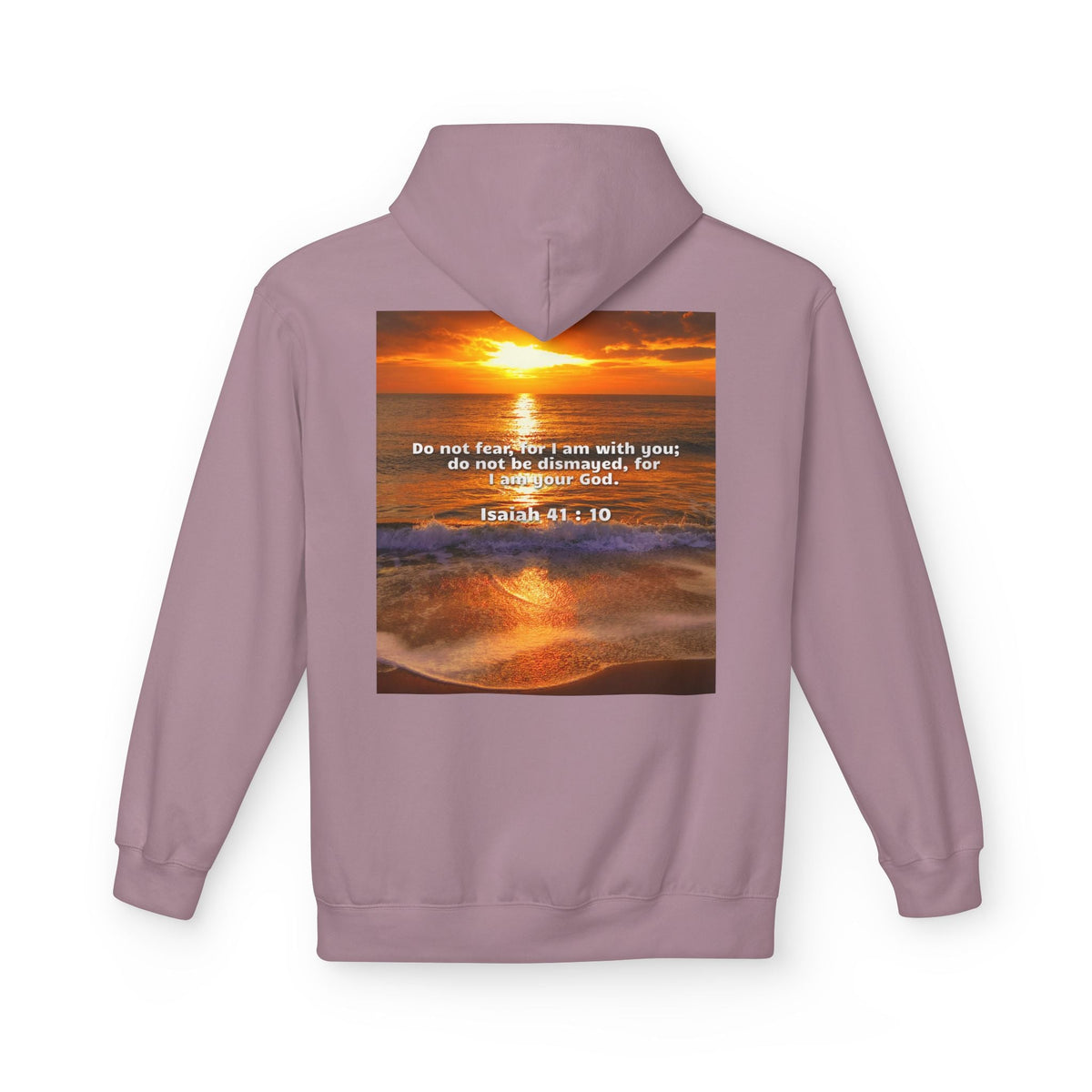 Hoodie - Isaiah 41:10 Bible Verse Religious Design Printify