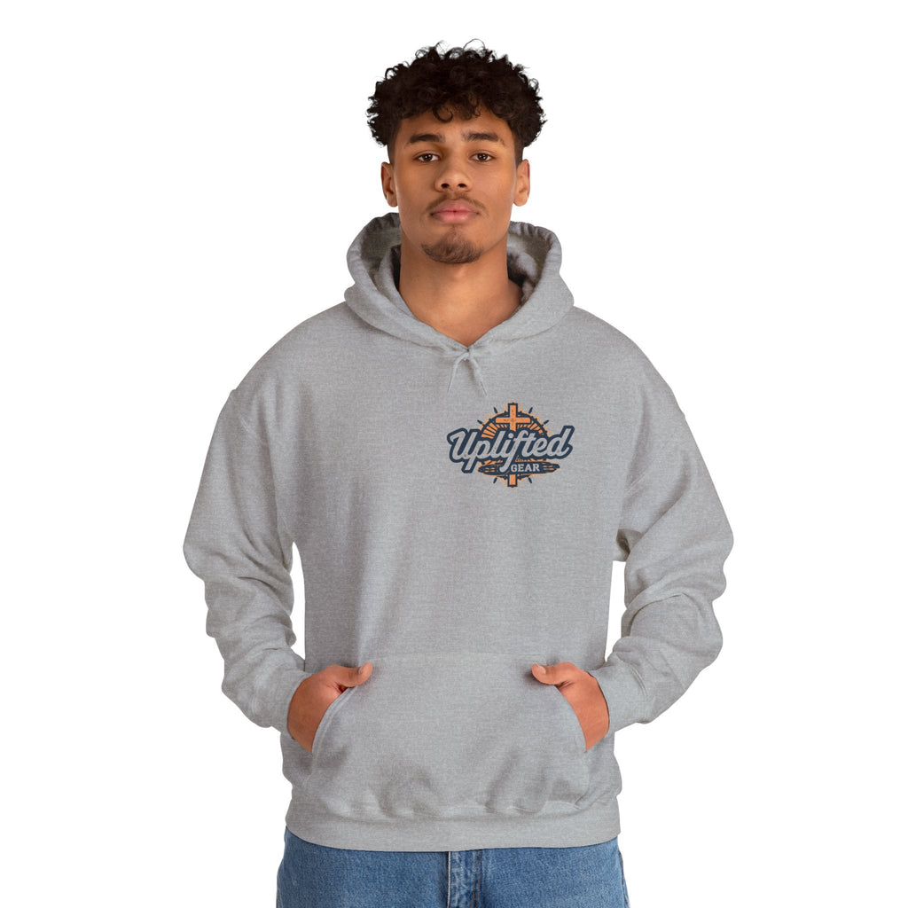 AMEN Acronym Hoodie – Agree with God Move with God End with God Never Doubt God Christian Sweatshirt for Unwavering Faith Printify