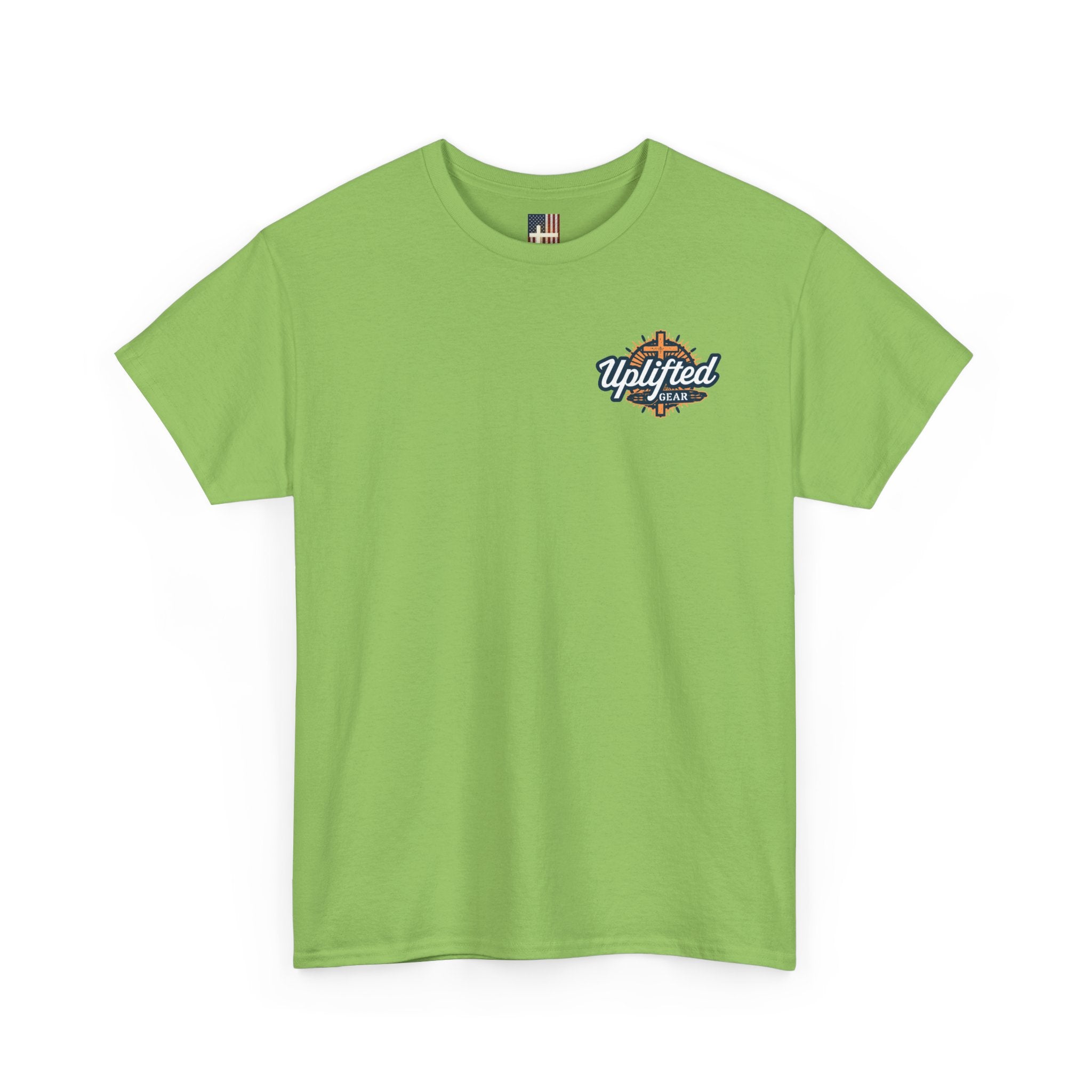 God's Gym T-Shirt — "Let Him Lift Your Weights" Christian Fitness Tee Printify
