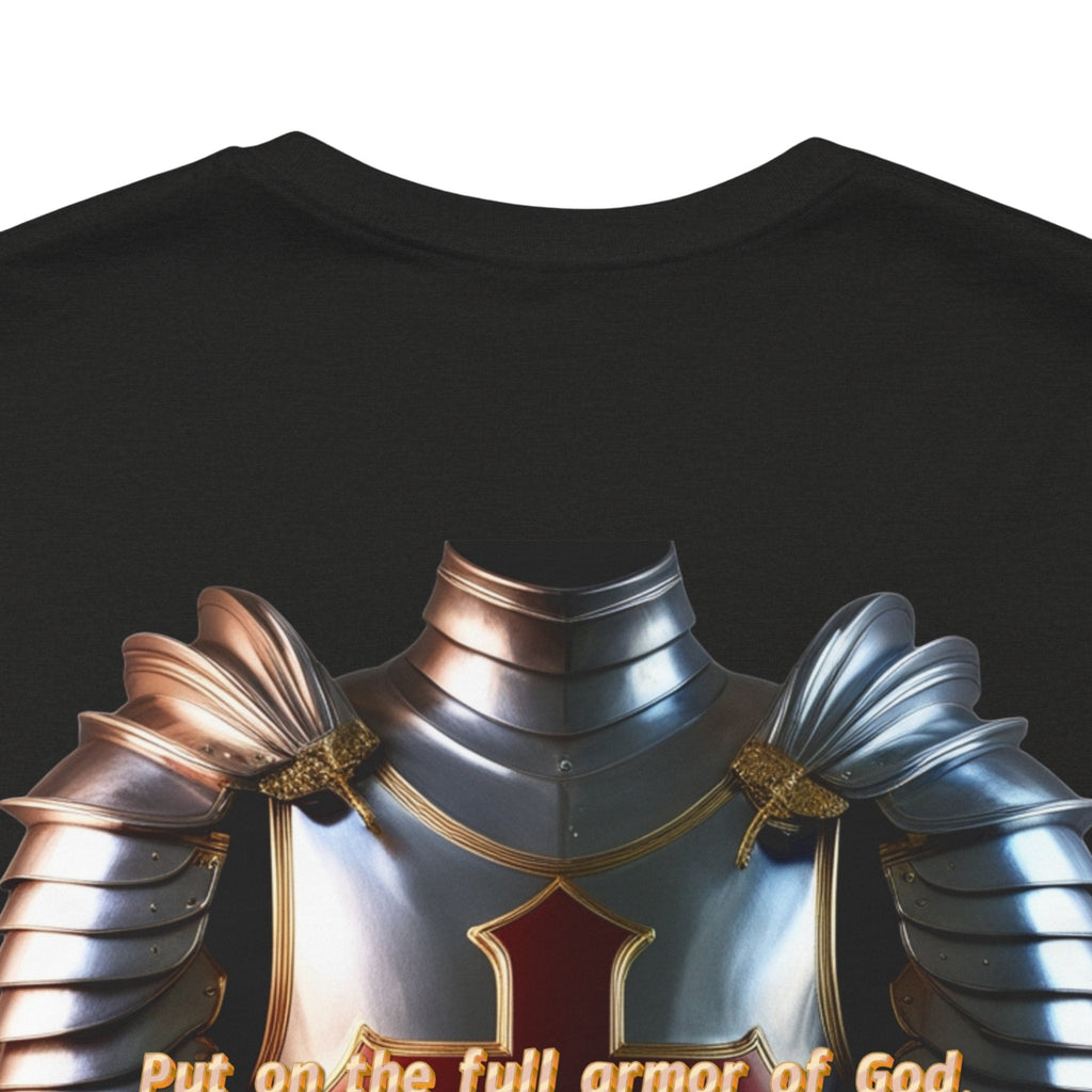 Religious Graphic Armor Of God Design - Unisex Jersey Short Sleeve Tee Printify