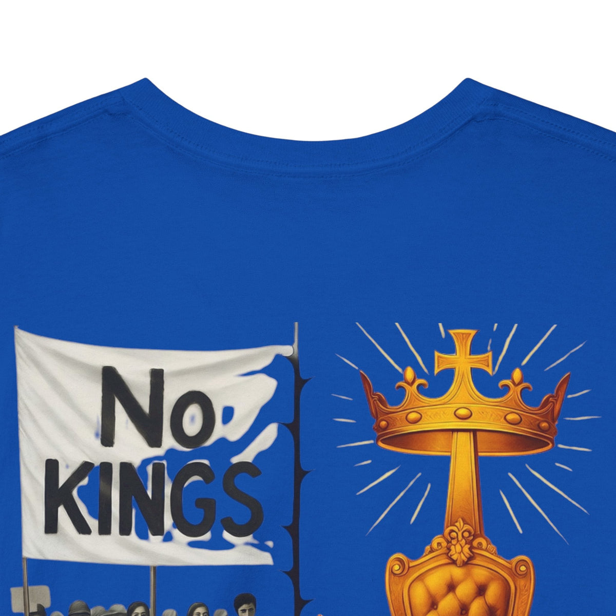 No Kings? Christ is King T-Shirt – Bold Christian Faith Tee for Devoted Believers Printify