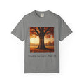 Trust in the Lord T-Shirt – Autumn Tree Christian Tee with Proverbs 3:5 Printify