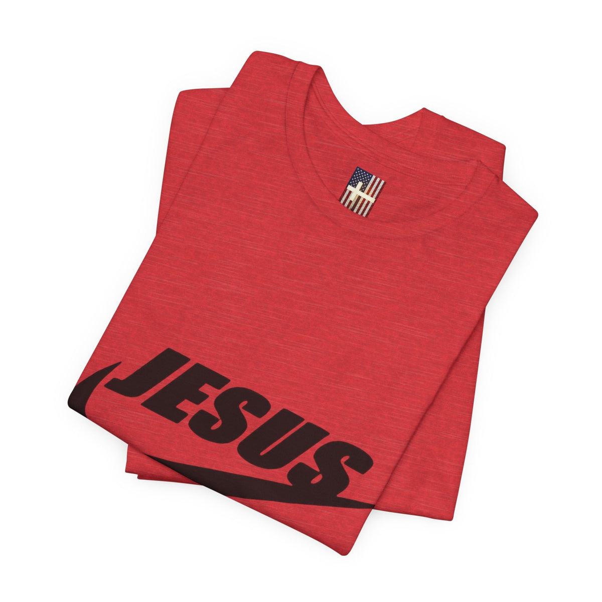 Jesus Did It T-shirt - Funny Christian Parody T-shirt - Faith & Victory Apparel Printify