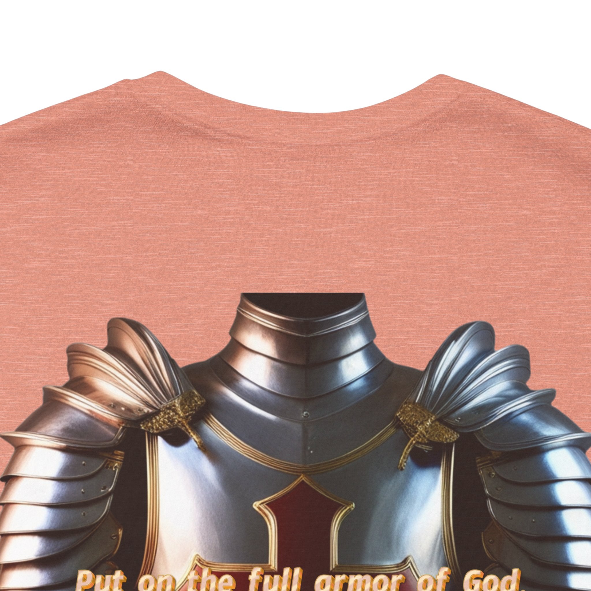 Religious Graphic Armor Of God Design - Unisex Jersey Short Sleeve Tee Printify