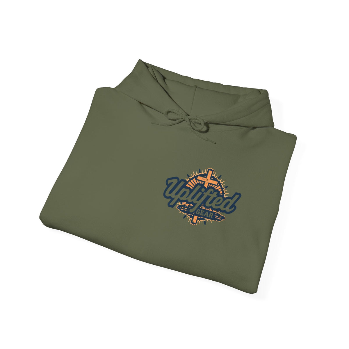 There Are Only 2 Genders Hoodie – Adam & Eve Cross Christian Hoodie for Bold Truth Printify