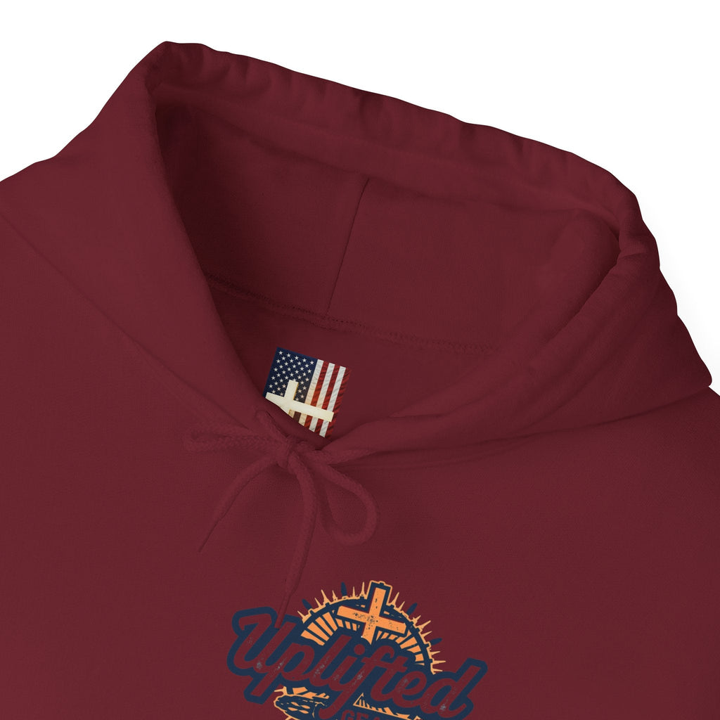 Trust in The Lord Proverbs 3:5-6 Biblical Design Unisex Heavy Blend™ Hooded Sweatshirt Printify