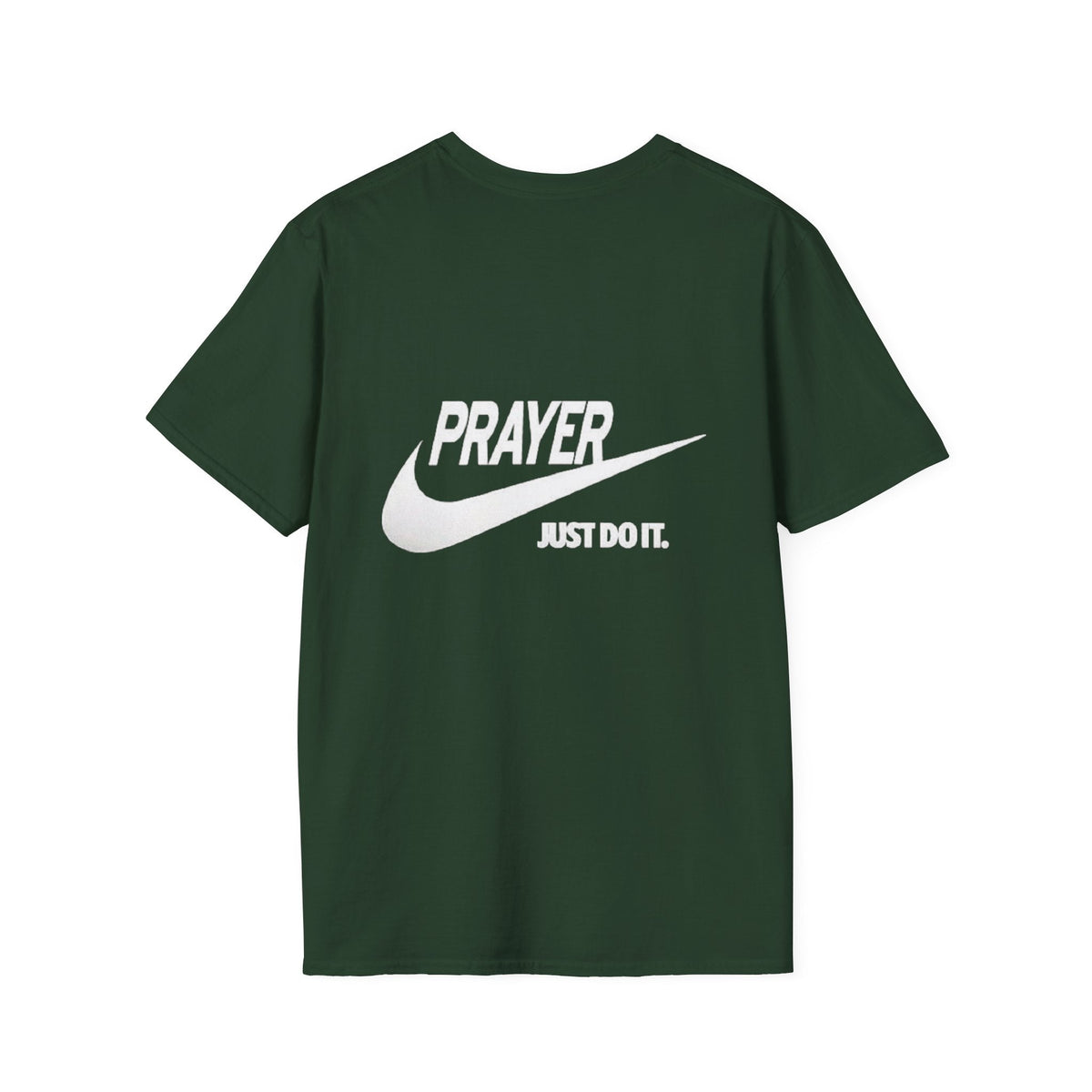 Prayer Just Do It T-shirt - Funny Christian Nike Parody T-shirt - Faith Gear Printify
