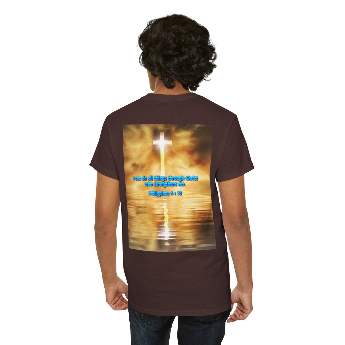 Bible Verse Unisex Tee - Philippians 4 : 13 Printify