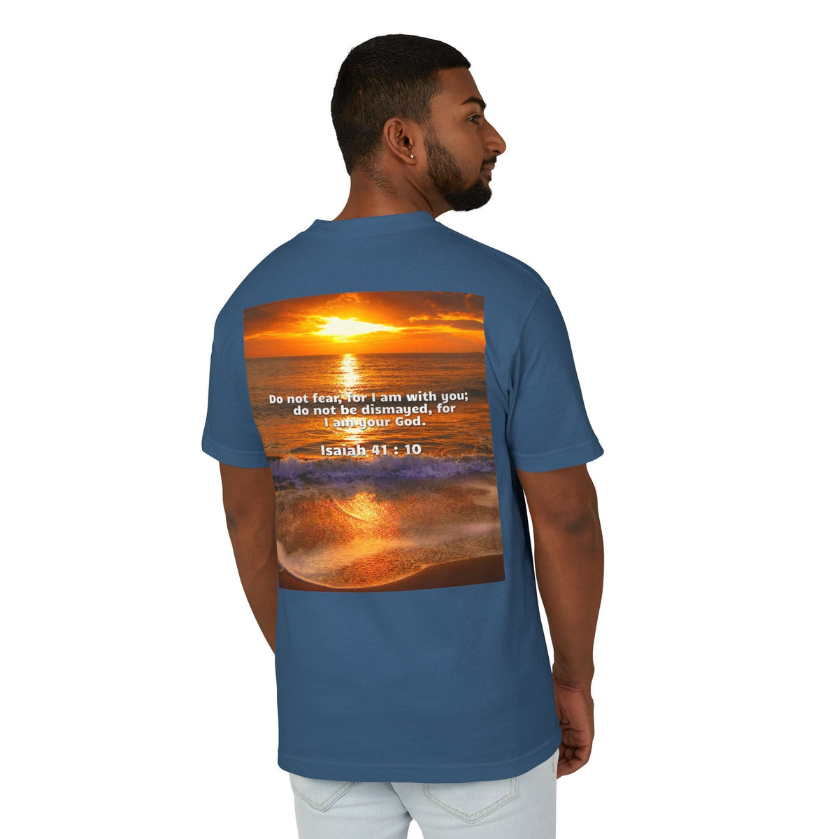 Bible Verse Tee - Isaiah 41:10 Unisex Shirt Printify