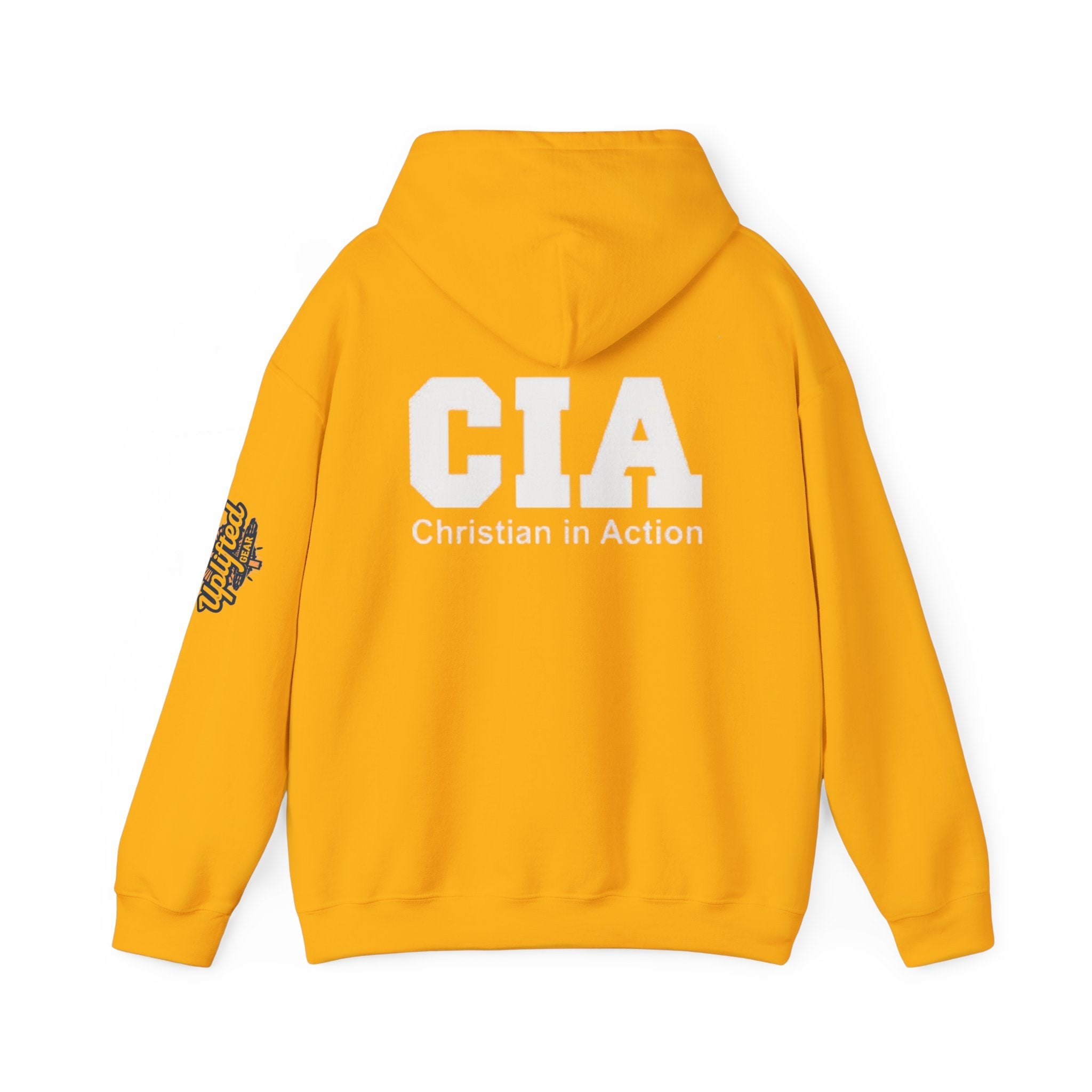 CIA Christian in Action Hoodie - Funny Faith Parody Hoodie - Mission Ready Apparel Printify