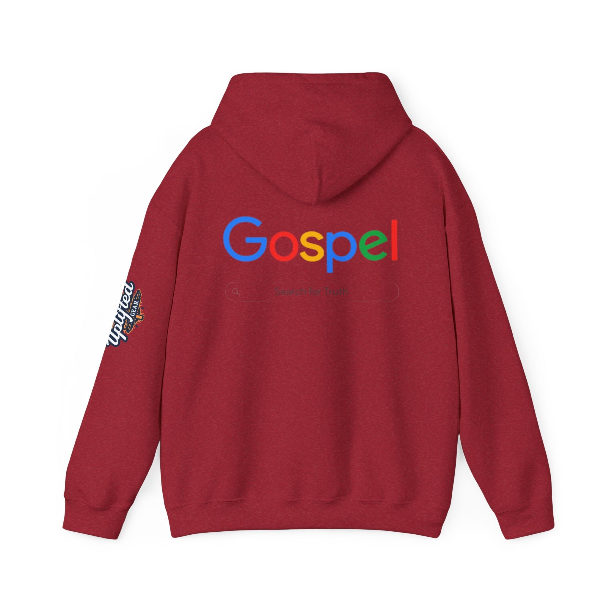Gospel Hoodie — "Search for Truth" Christian Faith Pullover Printify