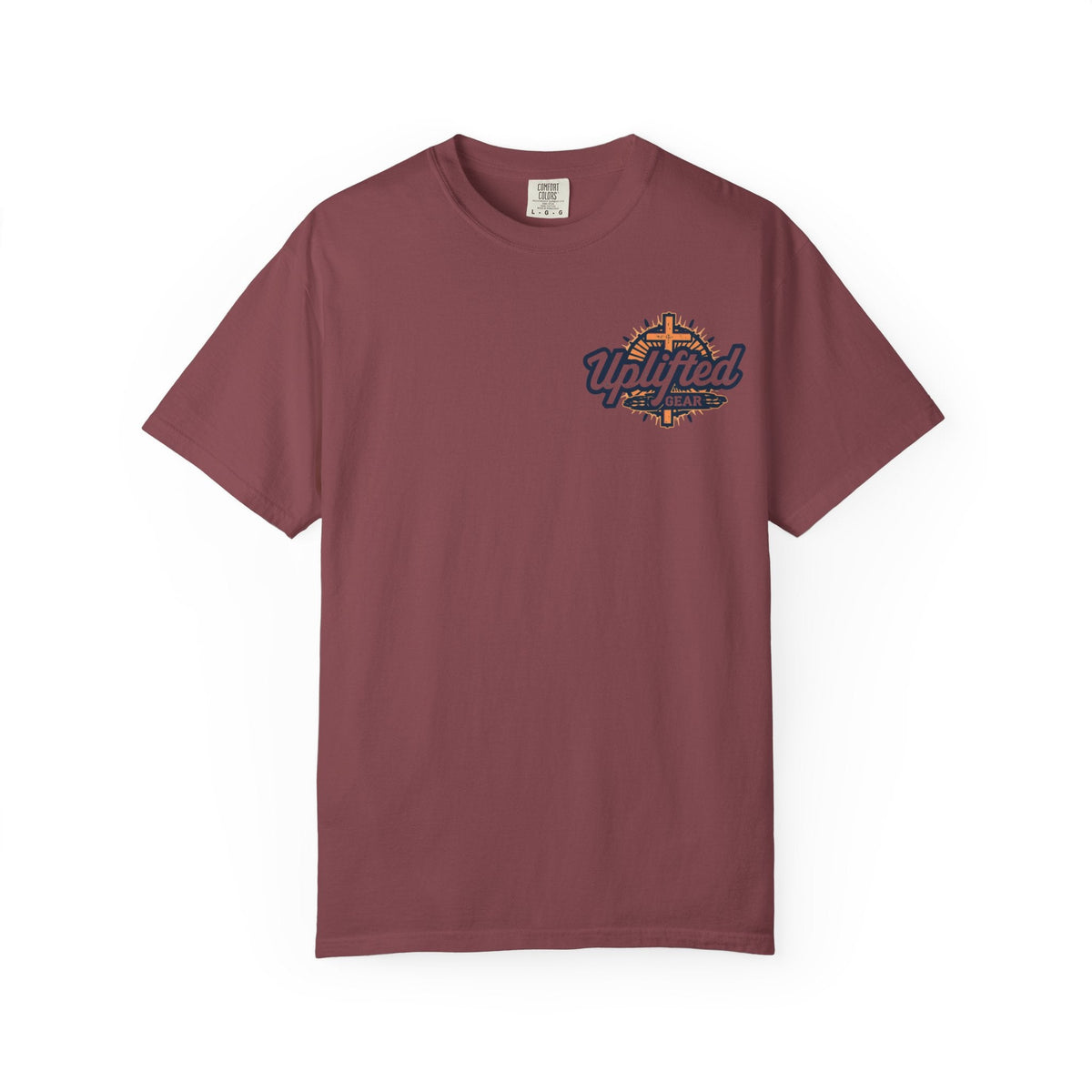 Unashamed T-shirt – Romans 1:16 Crucifixion Christian t-shirt for Bold Unwavering Faith Printify