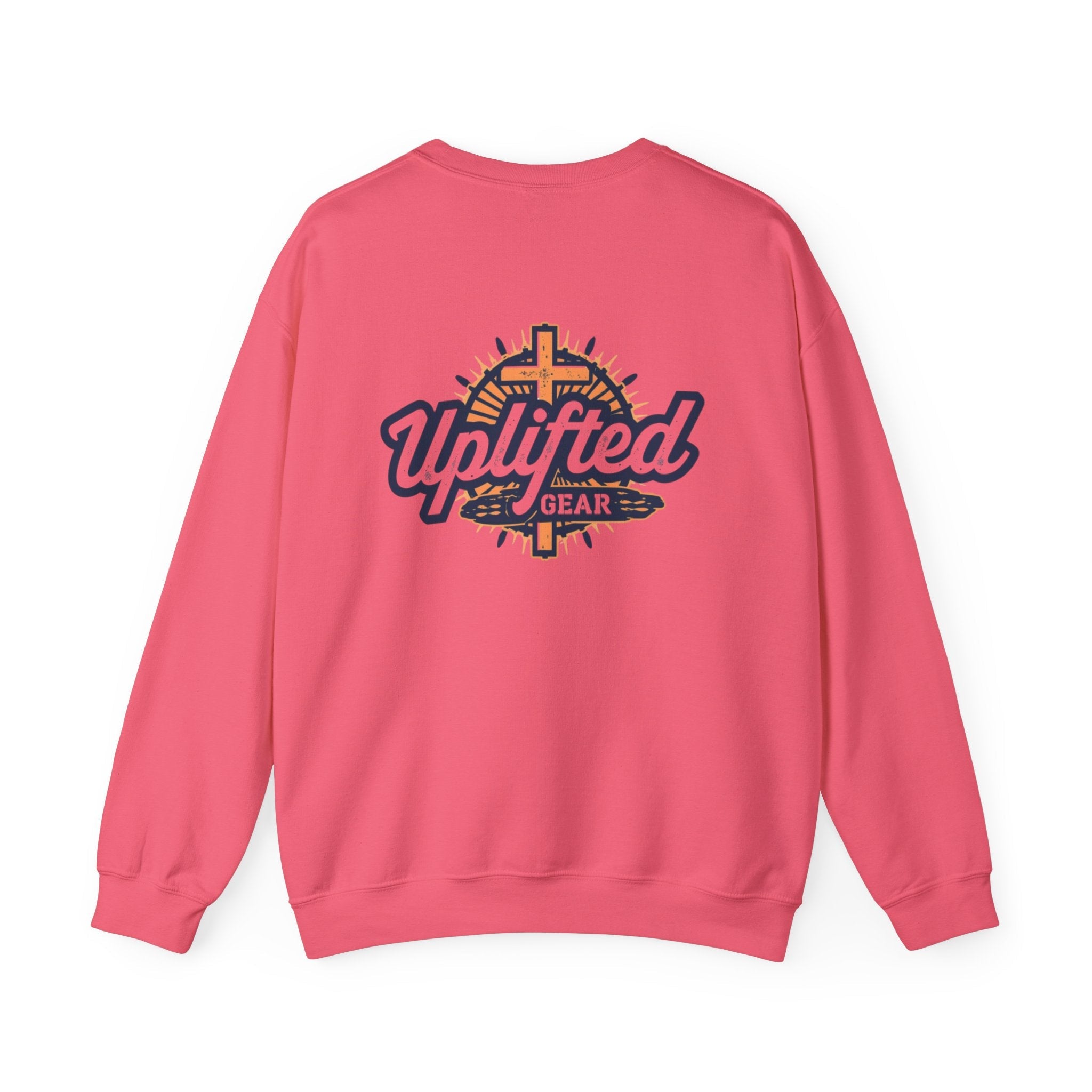 Uplifted Gear Christian Logo Sweatshirt Printify