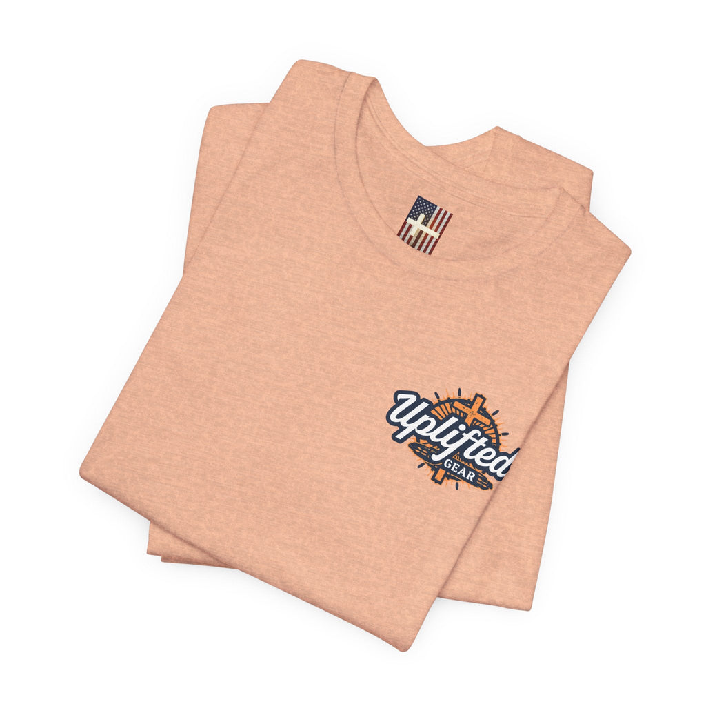 MAGA Gold Letter T-Shirt — "Make America Great Again" Printify