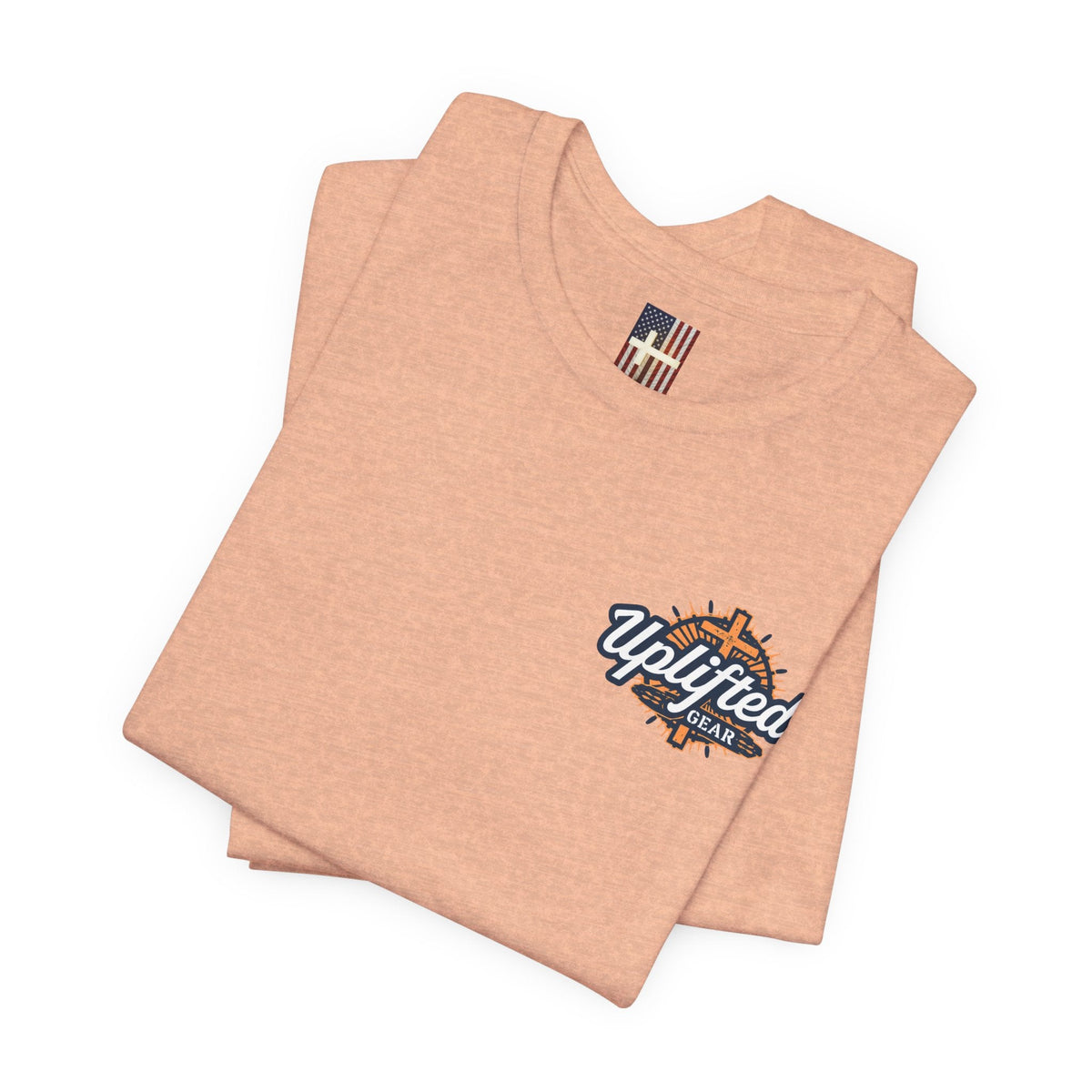 MAGA Gold Letter T-Shirt — "Make America Great Again" Printify
