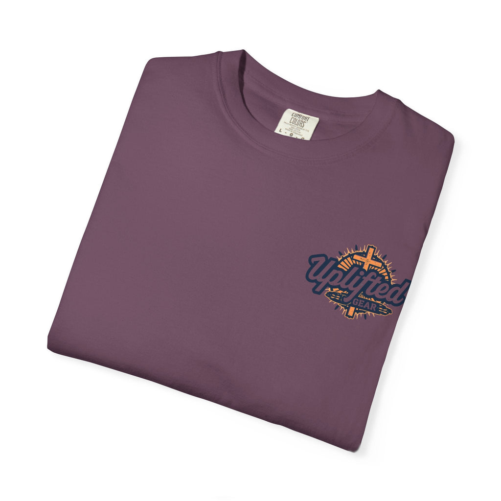 Jesus Is King T-shirt | Modern Typographic Cross Christian T-shirt Printify