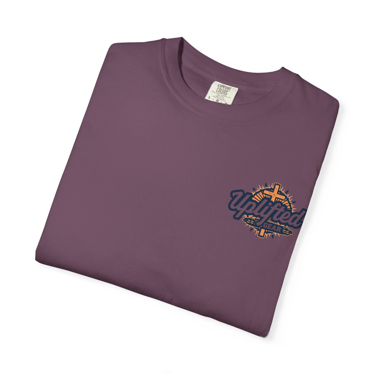 Jesus Is King T-shirt | Modern Typographic Cross Christian T-shirt Printify