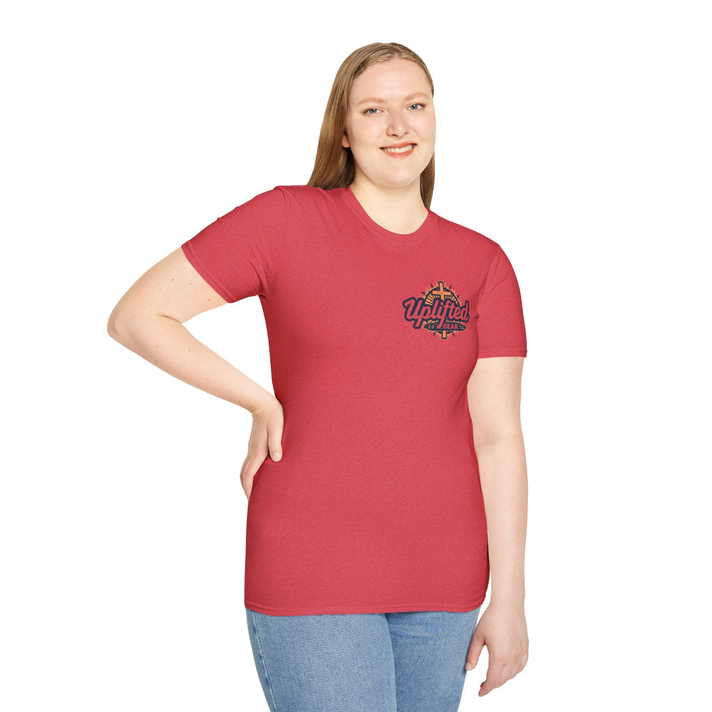 Religious Graphic Armor Of God Design - Unisex Softstyle T-Shirt Printify