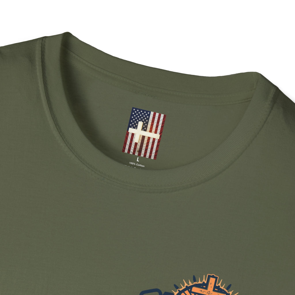 CIA Christian in Action T-shirt - Funny Faith Parody T-shirt - Mission Ready Apparel Printify
