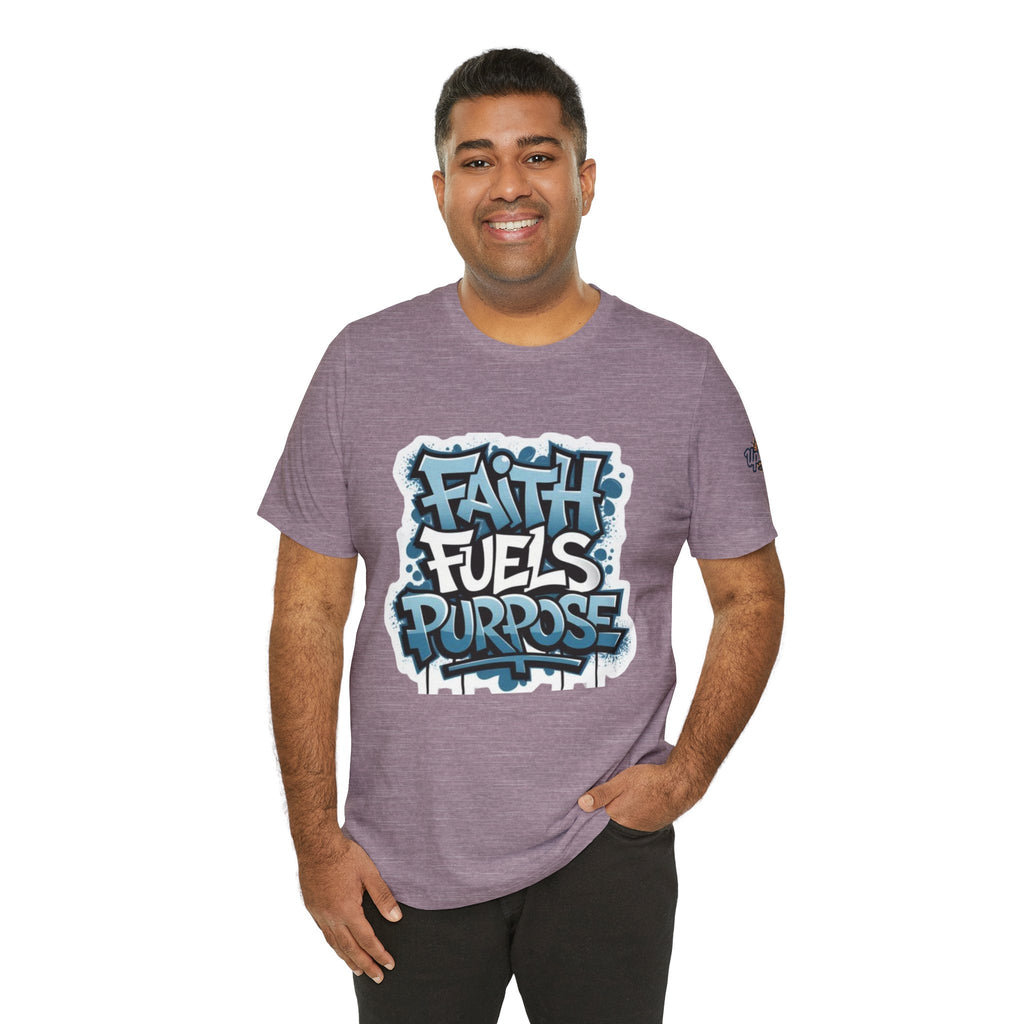 Faith Fuels Purpose T-shirt – Inspirational Christian T-shirt for Divine Drive & Unstoppable Belief Printify