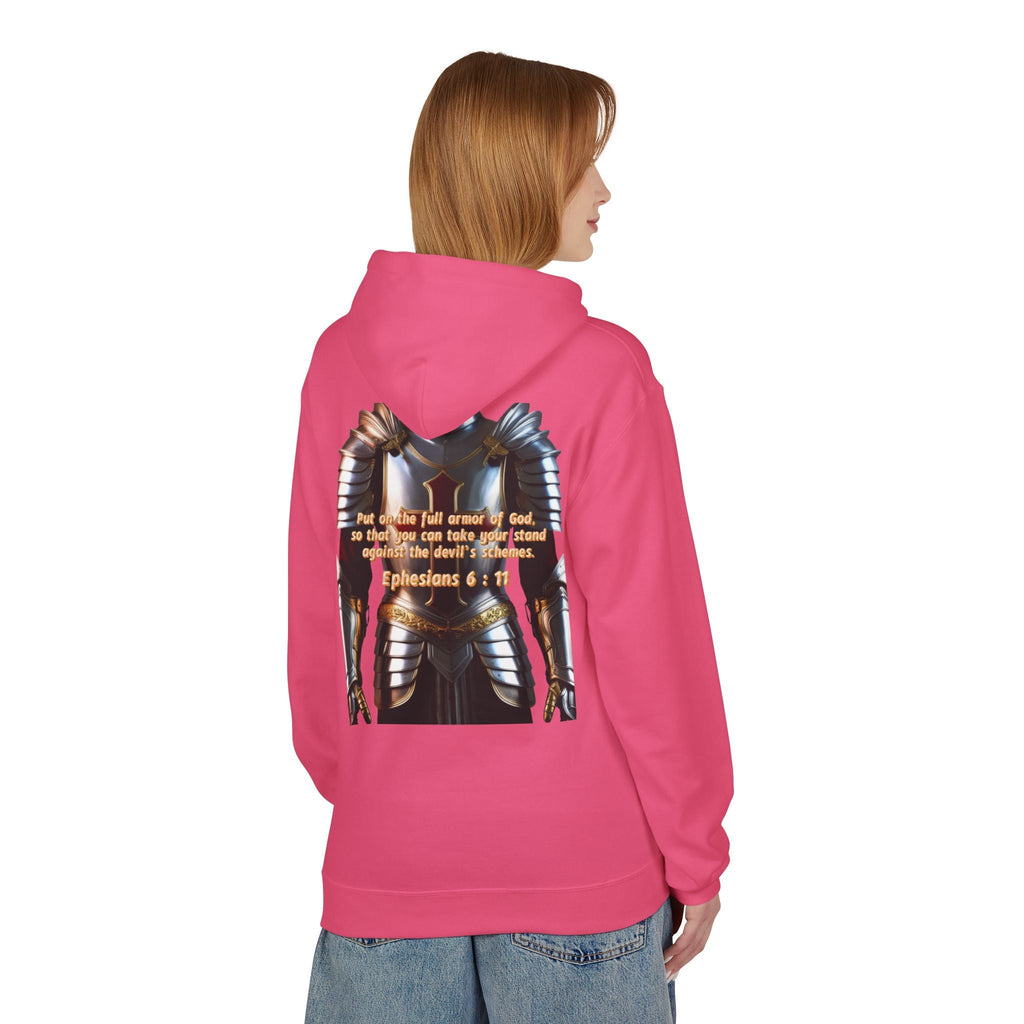 Hoodie - Ephesians 6:11 Bible Verse Religious Design Printify