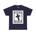 Jesus, Rated E for Everyone T-shirt - Gamer Faith T-shirt - Christian Video Game Parody Printify