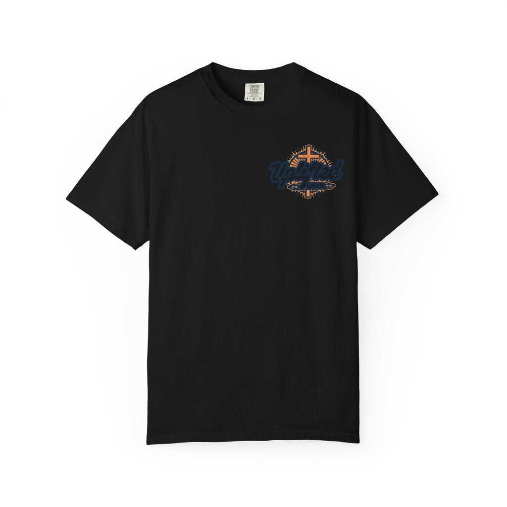 Lion of Judah Skull Christian T-shirt - Warrior Faith Cross T-shirt Printify