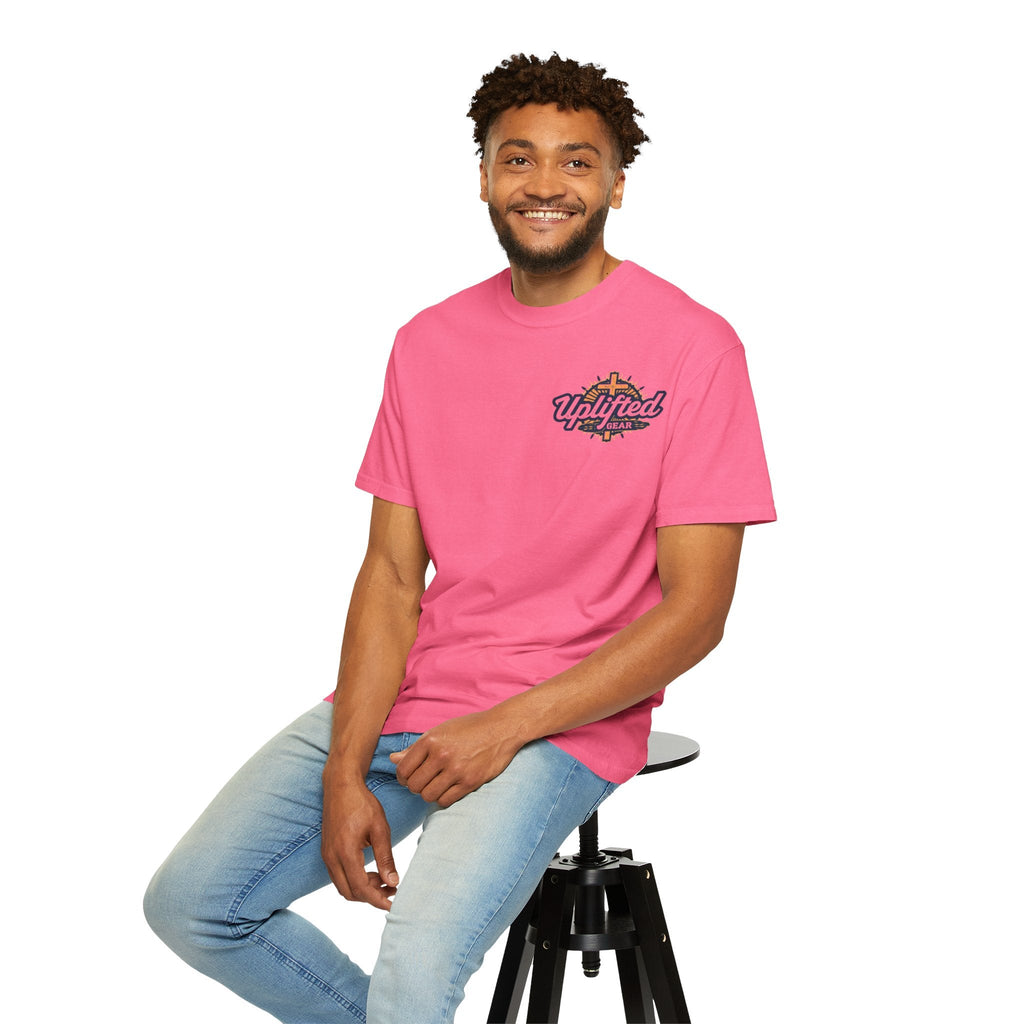 AMEN Acronym T-Shirt – Always Agree with God Move with God End with God Never Doubt God Christian Tee for Unwavering Faith Printify