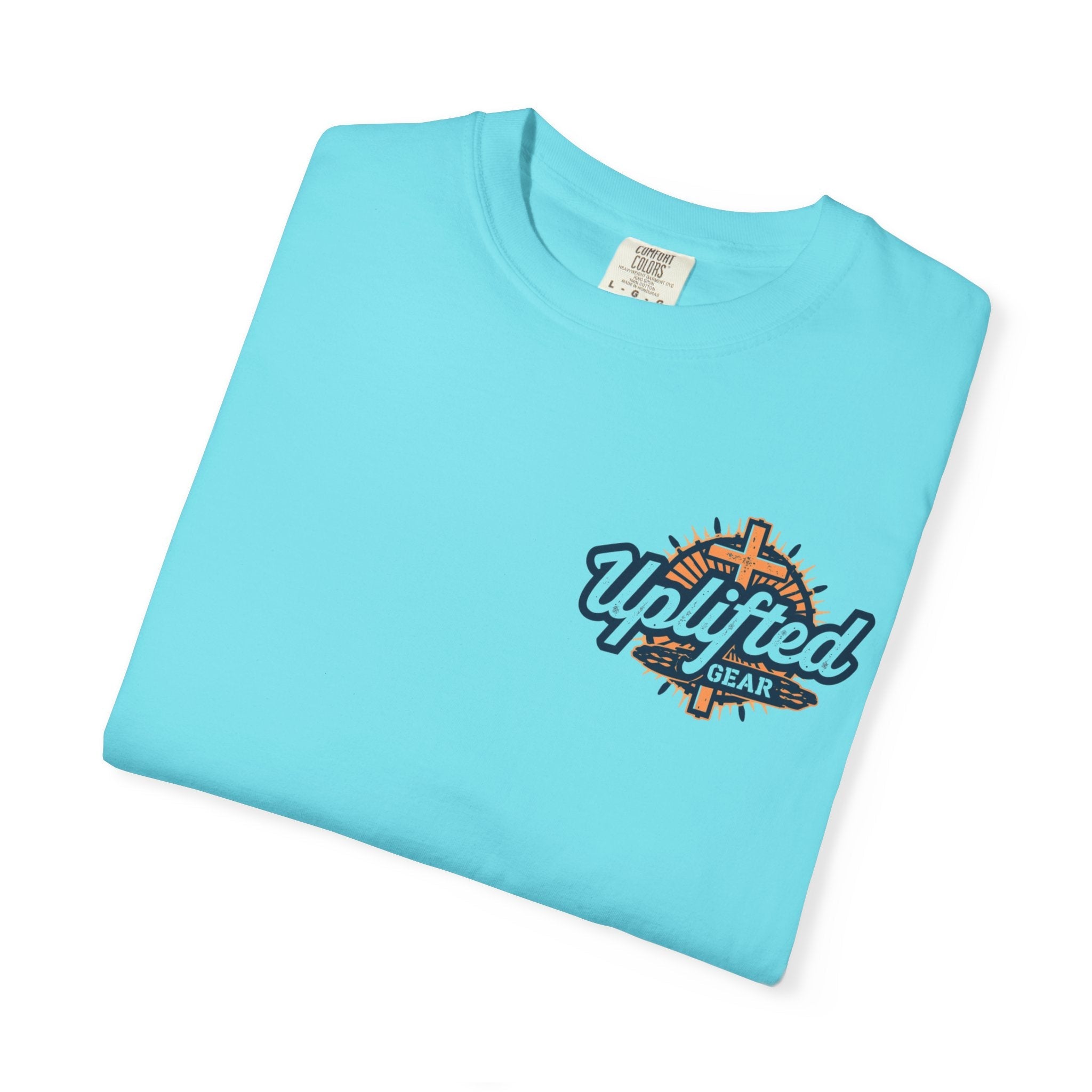 Jesus Ichthys T-shirt – Christian Fish Symbol with Cross & Jesus Inscription T-shirt for Eternal Faith & Streetwear Printify