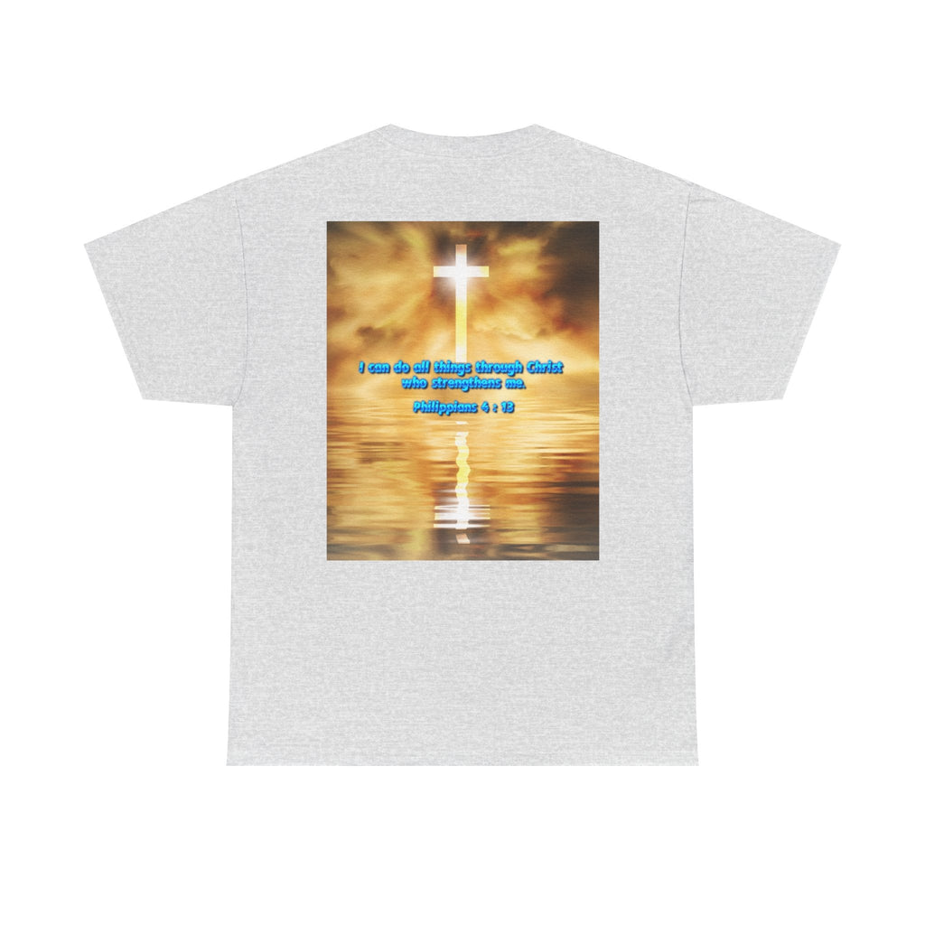 Bible Verse Unisex Tee - Philippians 4 : 13 Printify