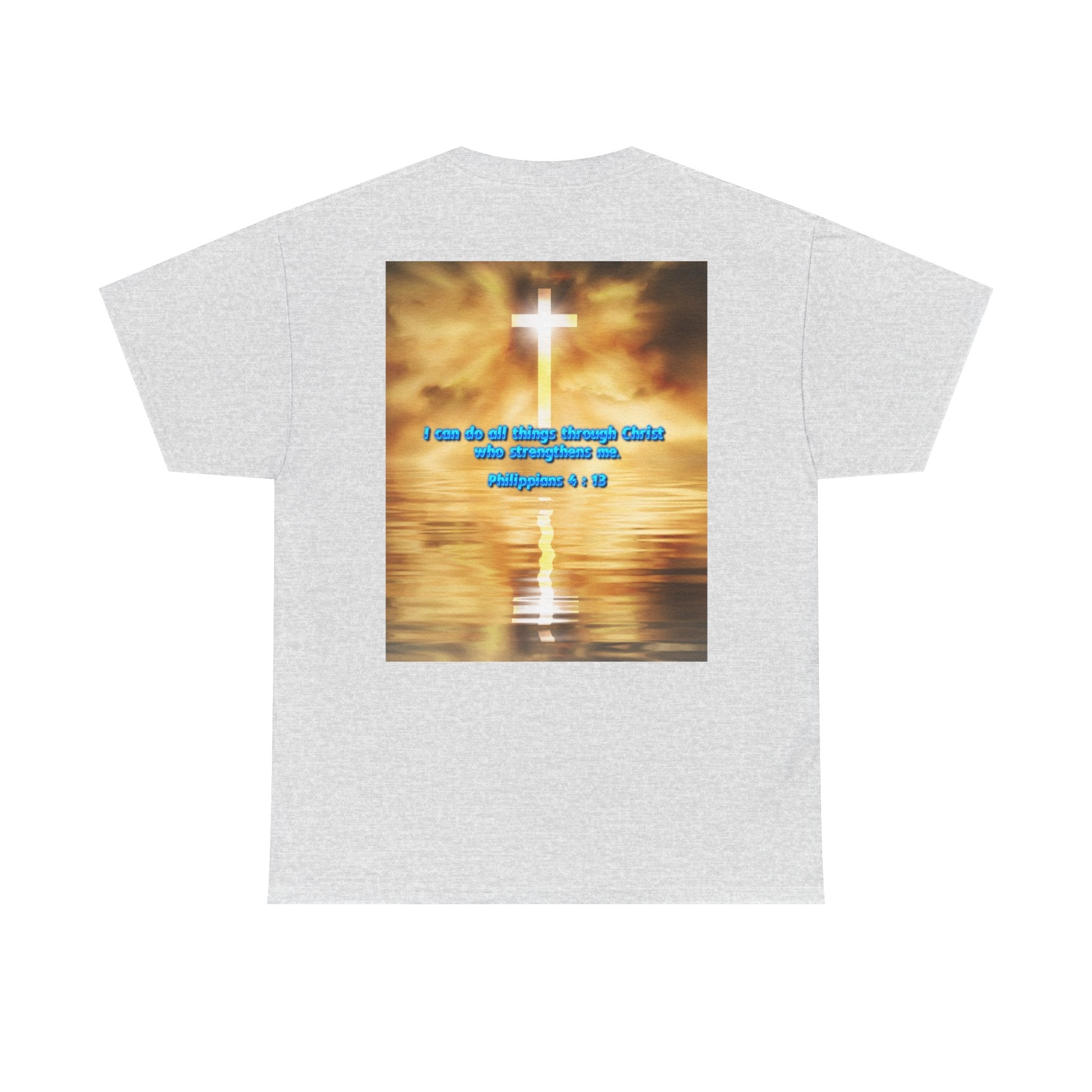 Bible Verse Unisex Tee - Philippians 4 : 13 Printify