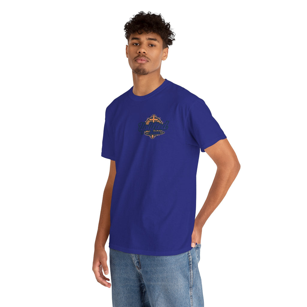 Trust in The Lord Proverbs 3:5-6 Biblical Design Unisex Heavy Cotton Tee Printify