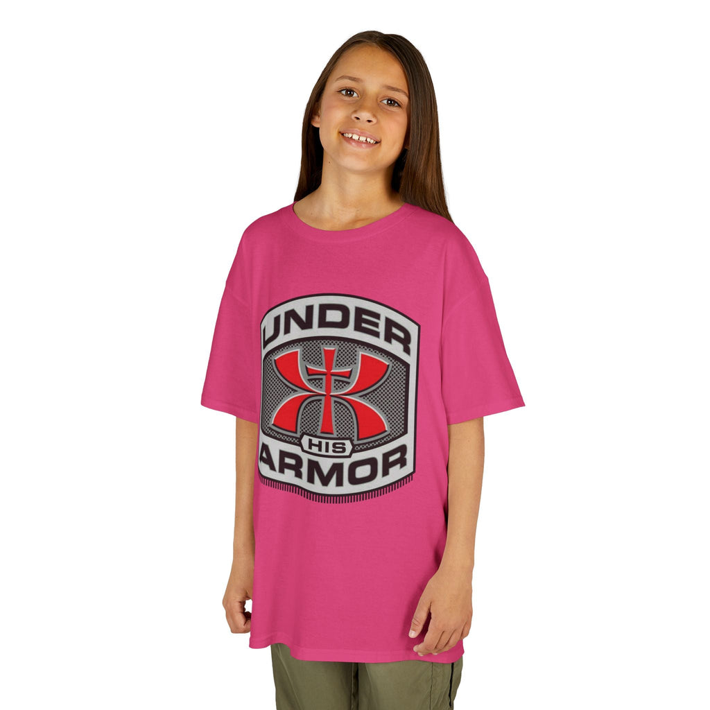Under HIS Armor Christian T-Shirt — Faith-Inspired Under Armour Style Printify