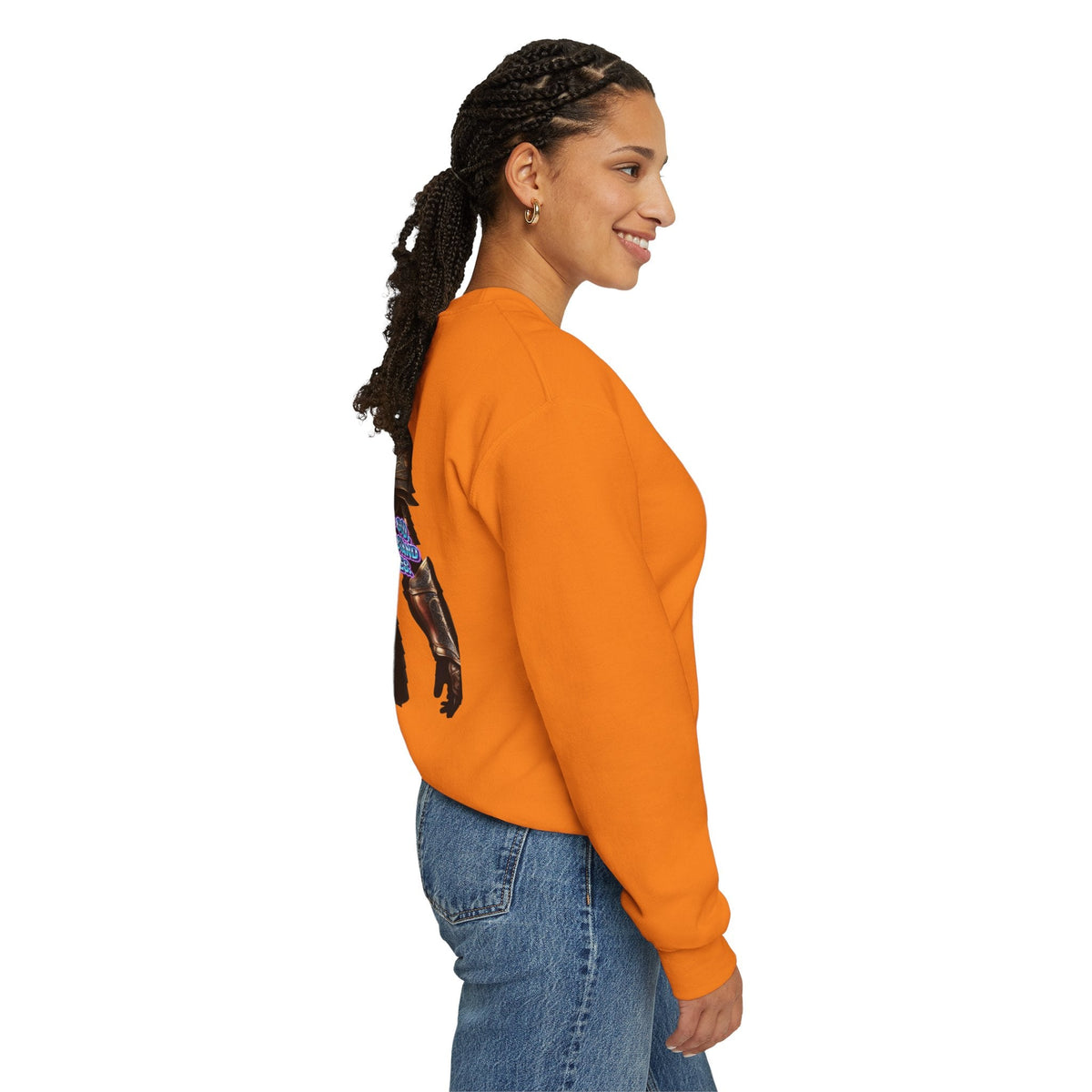 Religious Graphic Armor Of God Design - Unisex Heavy Blend™ Crewneck Sweatshirt Printify
