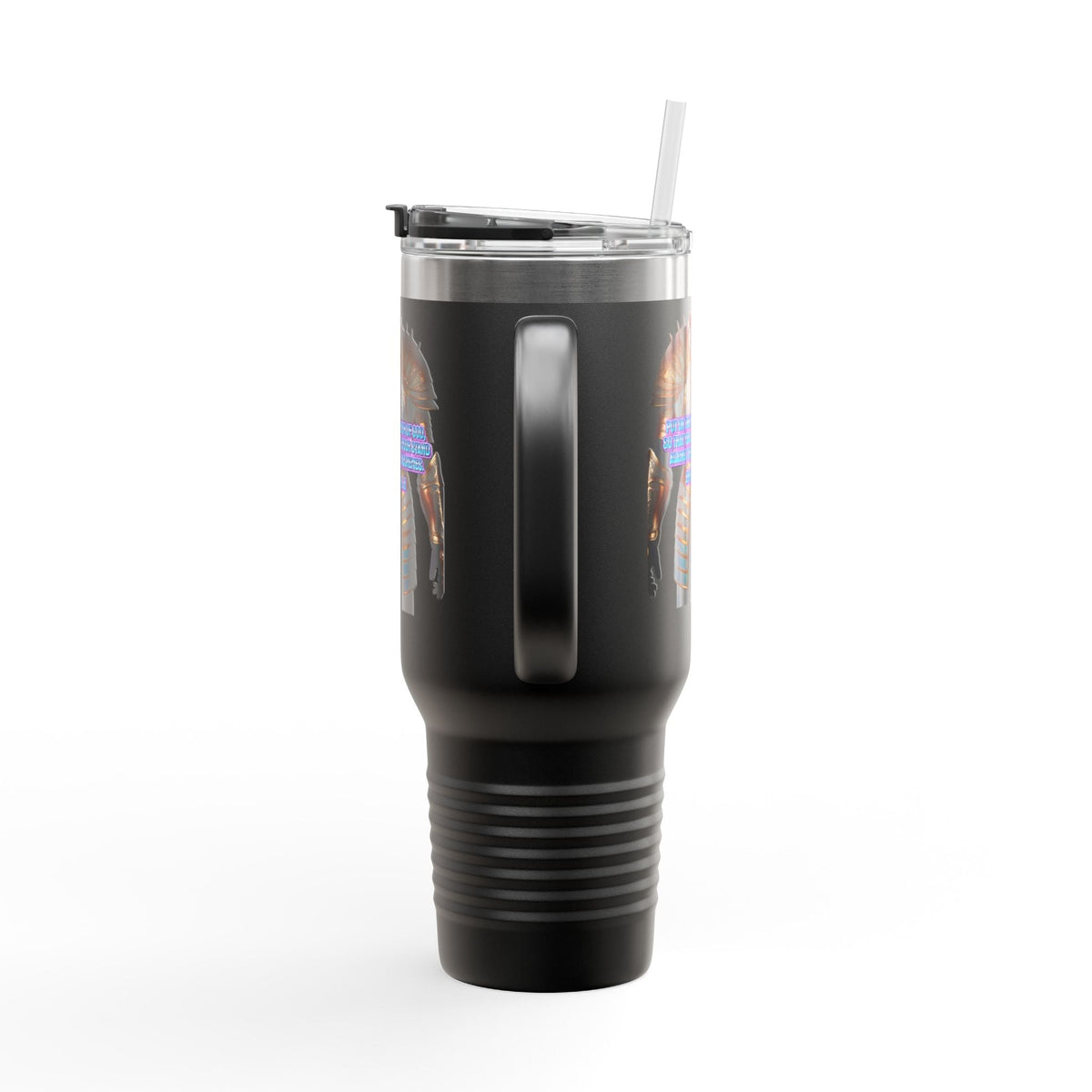 Religious Graphic Armor Of God Design - Insulated Travel Mug, 40oz Printify