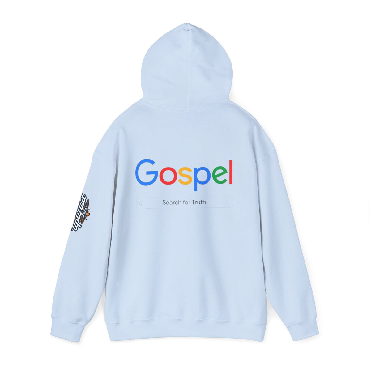 Gospel Hoodie — "Search for Truth" Christian Faith Pullover Printify