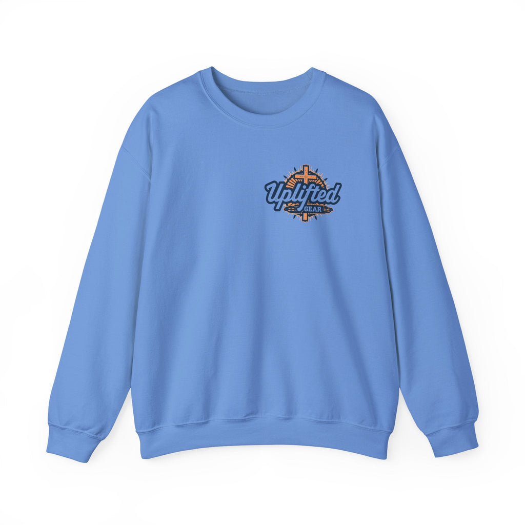 Religious Graphic Armor Of God Design - Unisex Heavy Blend™ Crewneck Sweatshirt Printify