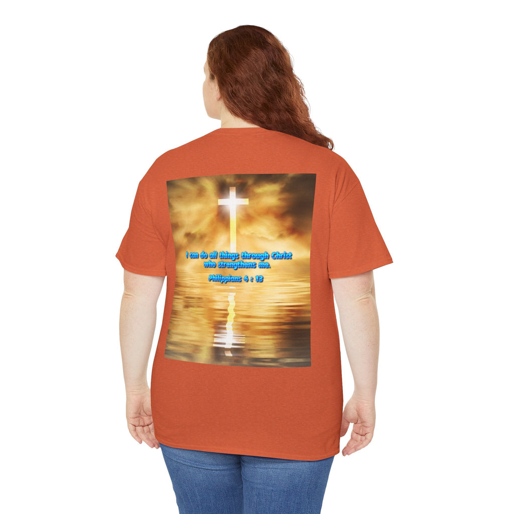 Bible Verse Unisex Tee - Philippians 4 : 13 Printify