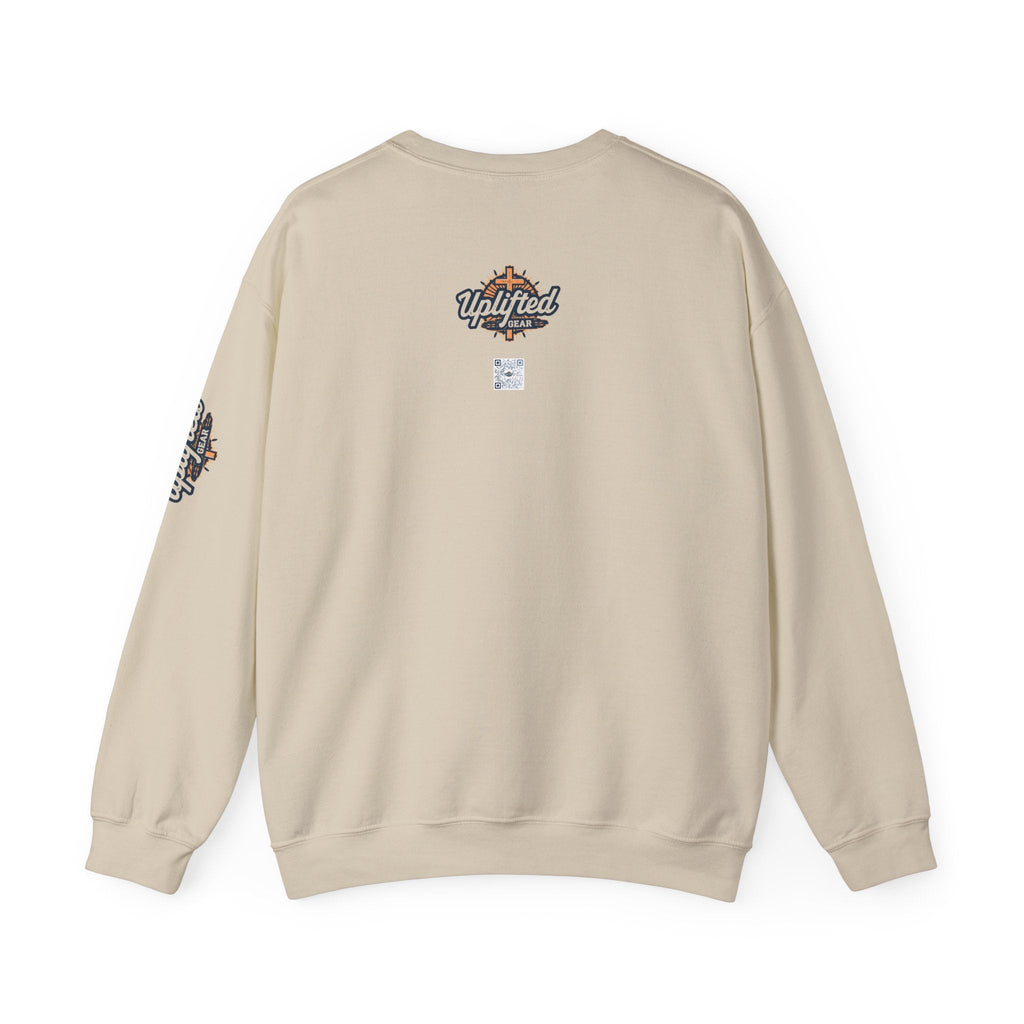 He Is Risen "Life Has Triumphed" Sweatshirt — Easter Resurrection Christian Sweatshirt Printify